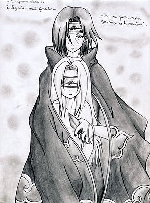 Sakura and Itachi 